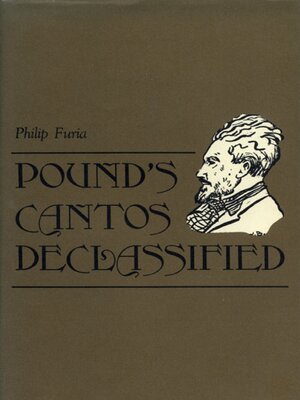 cover image of Pound's Cantos Declassified